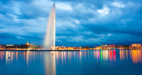 آب نما فواره ژنو سوئیس