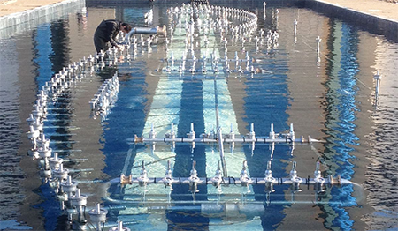 بازسازی آبنما موزیکال